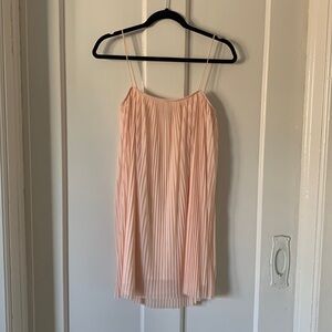Topshop babydoll pleated dress
